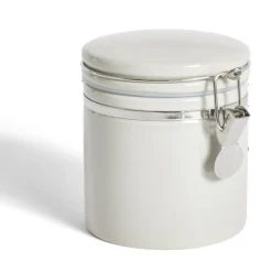 Gifi Bocal en céramique avec clip en métal Ø10xH13cm New