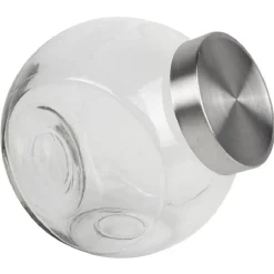 Gifi Bocal incliné verre couvercle métal 3 L Clearance