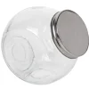 Gifi Bocal incliné verre couvercle métal 1,5 L Discount