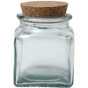 Gifi Bocal transparent 0,5 L verre et liège Outlet