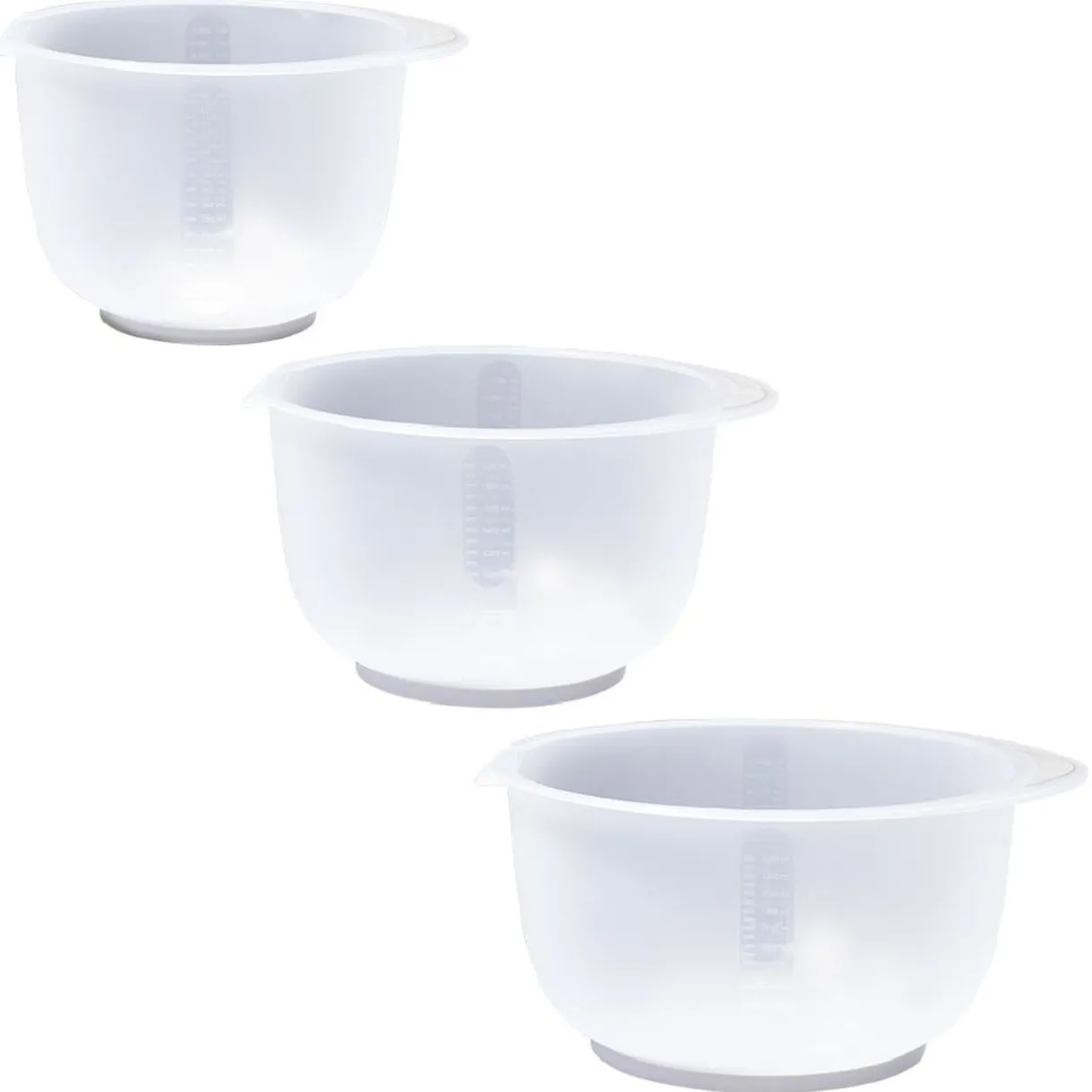 Gifi Bol à mixer antidérapant x3 transparent Discount