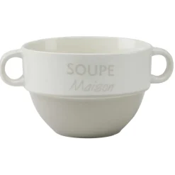 Gifi Bol à soupe en faïence Ø14 x H10 cm Best