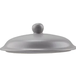Gifi Bol à soupe gris avec couvercle