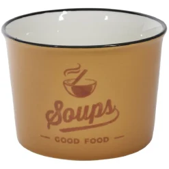 Gifi Bol à soupe inscription Soups Good Food 500ml