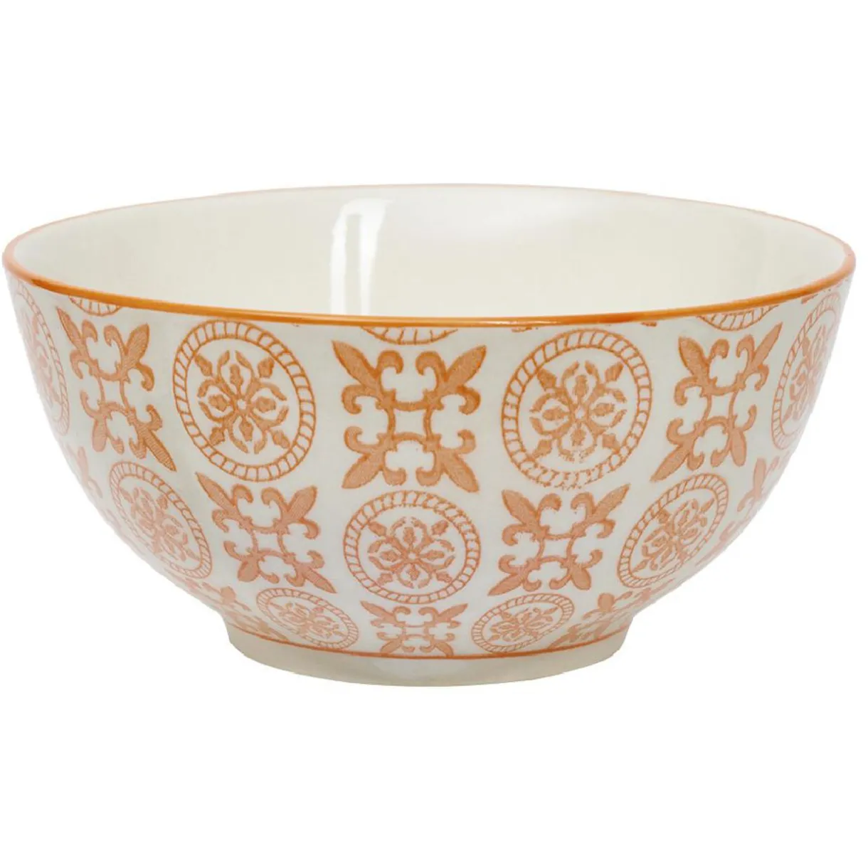 Gifi Bol en faïence motif carreau de ciment Ø11,5 cm