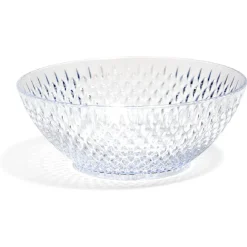 Gifi Bol en plastique transparent effet martelé
