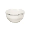 Gifi Bol en porcelaine design Bistrot du Marché