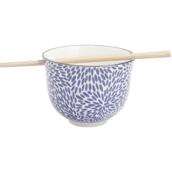 Gifi Bol japonais à Râmen céramique avec baguettes