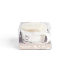 Gifi Bol jumbo 62cl avec cuillère et couvercle cocooning