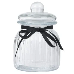 Gifi Bonbonnière en verre transparent 1,6L Discount