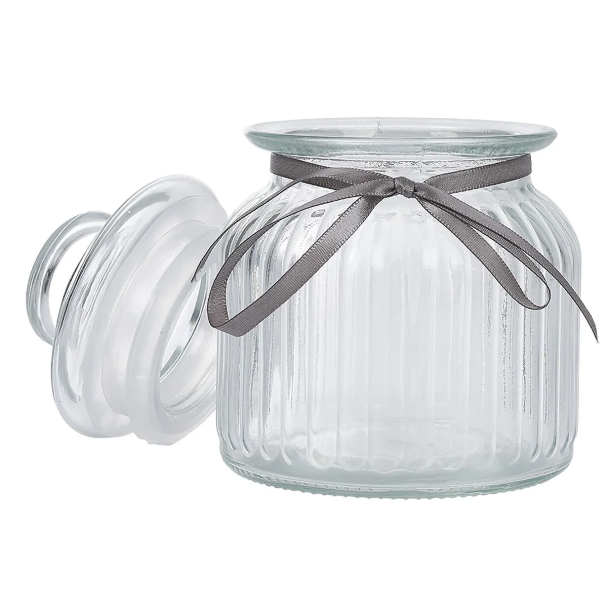 Gifi Bonbonnière en verre transparent 0,6L New