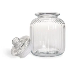Gifi Bonbonnière en verre ø17,5xH27,5cm Hot