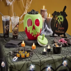 Gifi Bonbonnière Halloween Disney Villains rouge et vert Ø20xH22,5cm Outlet