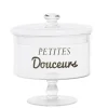 Gifi Bonbonnière sur pied transparente Petites douceurs Best