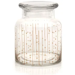Gifi Bonbonnière transparente motifs cuivre Best