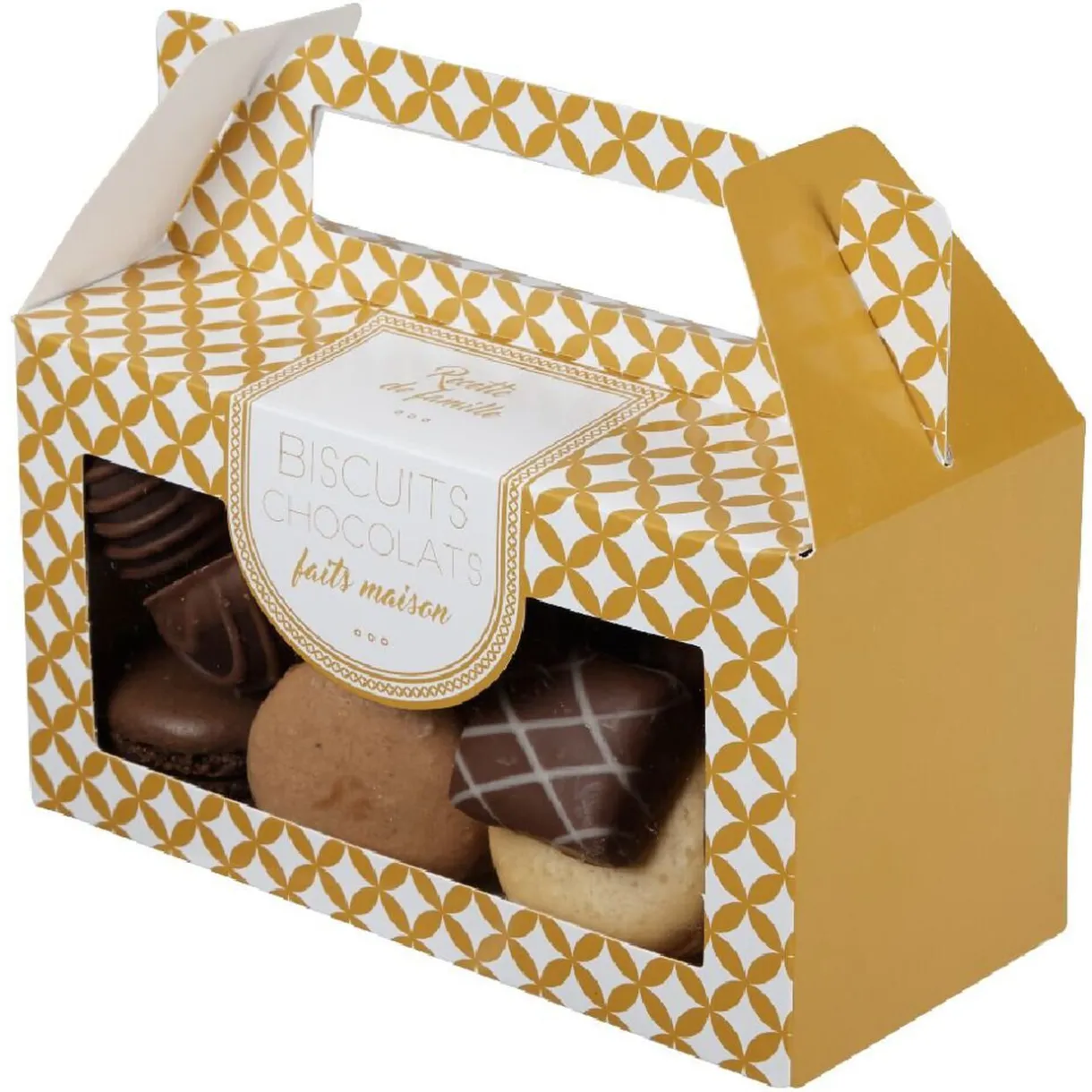 Gifi Boîte à biscuit en carton x3