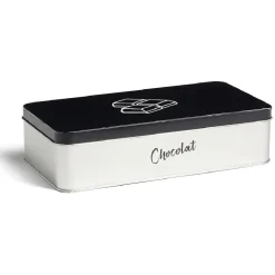 Gifi Boîte à chocolat en métal 19x12xH.5,3cm