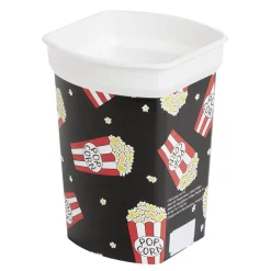 Gifi Boîte à pop corn 2L - 13,4x13,4xH18,4cm