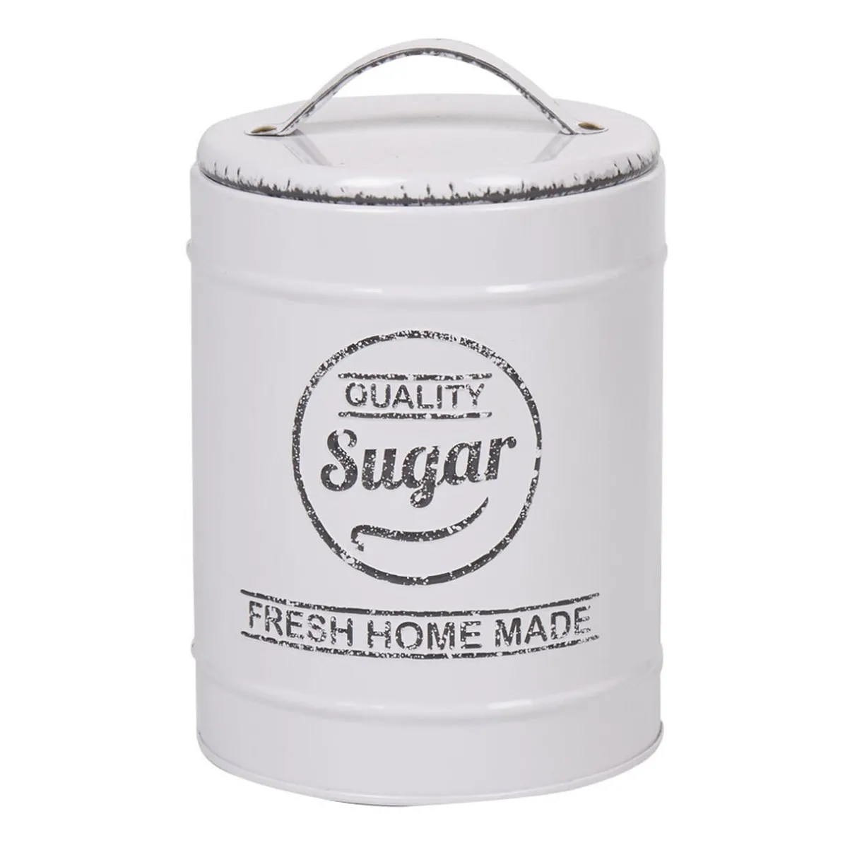 Gifi Boîte à sucre métal blanc cassé Online