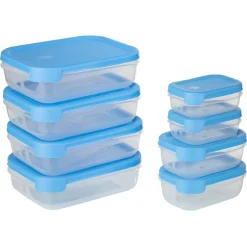Gifi Boîte alimentaire couvercle bleu Discount