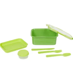 Gifi Boîte alimentaire curver rectangulaire verte 1,2 L Hot