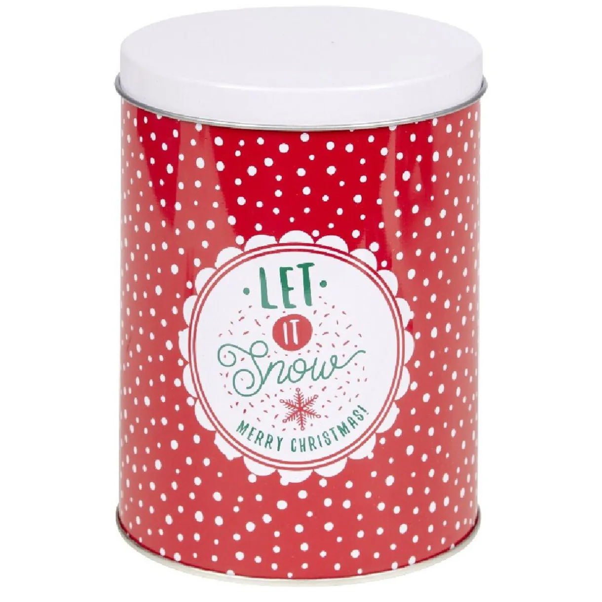 Gifi Boîte alimentaire design Noël métal x3