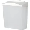 Gifi Boîte alimentaire empilable transparente et blanche 1,25 L