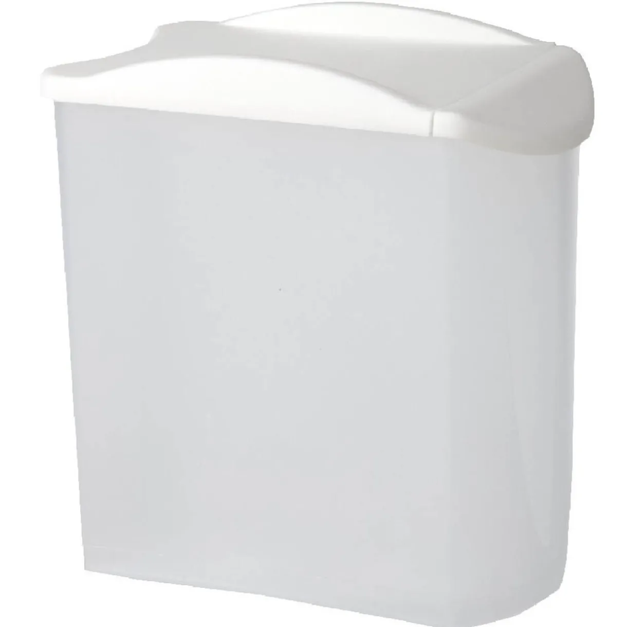 Gifi Boîte alimentaire empilable transparente et blanche 1,25 L