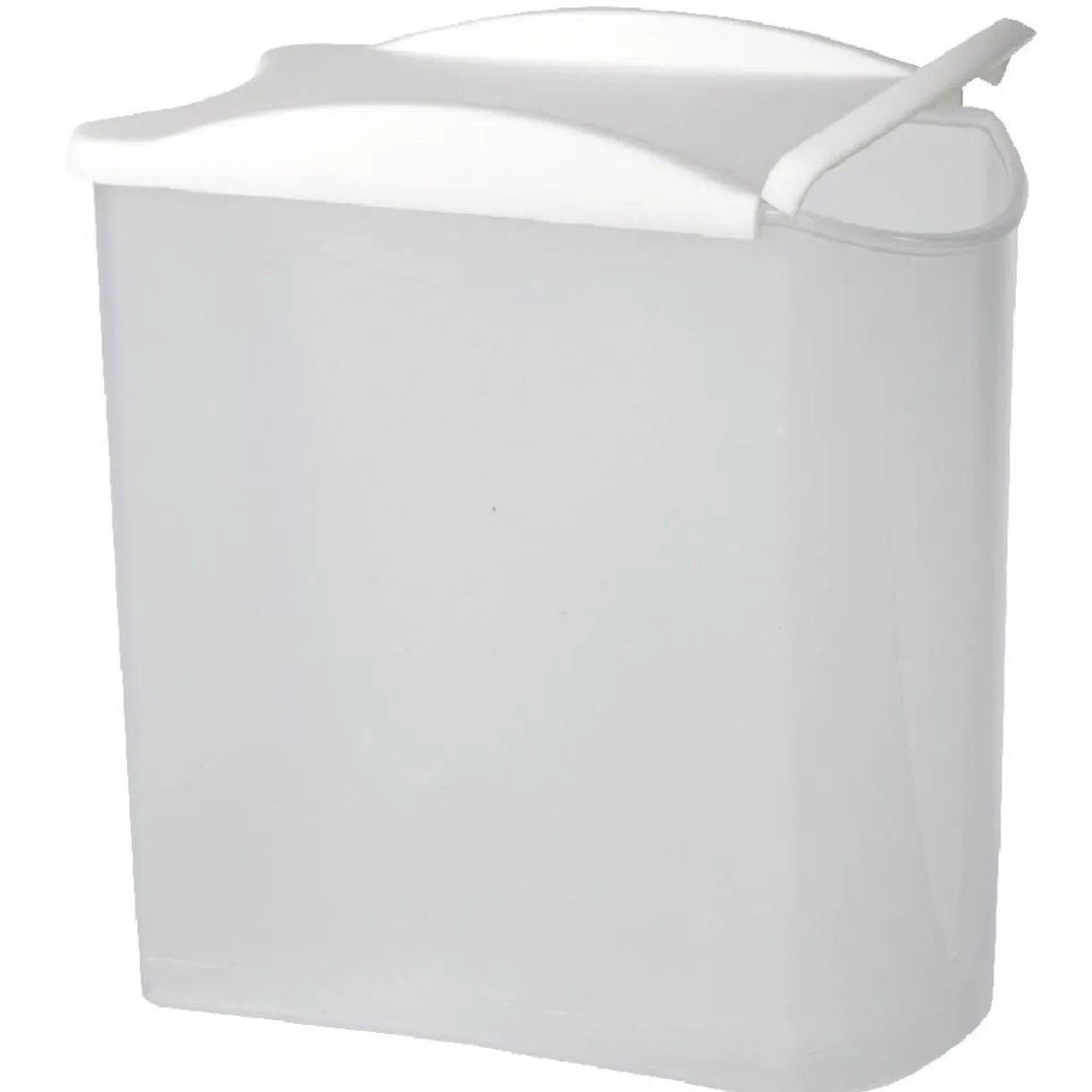 Gifi Boîte alimentaire empilable transparente et blanche 1,25 L