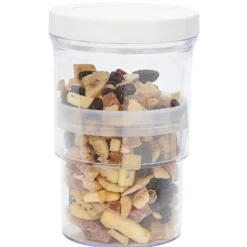Gifi Boîte alimentaire extensible transparente couvercle blanc Sale