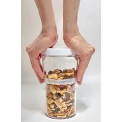 Gifi Boîte alimentaire extensible transparente couvercle blanc Sale