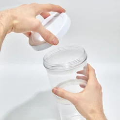 Gifi Boîte alimentaire extensible transparente couvercle blanc Sale