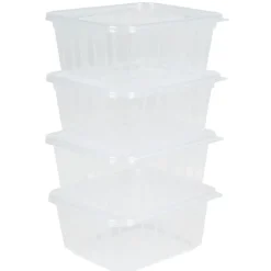 Gifi Boîte alimentaire hermétique 0,45 L x 4 Sale
