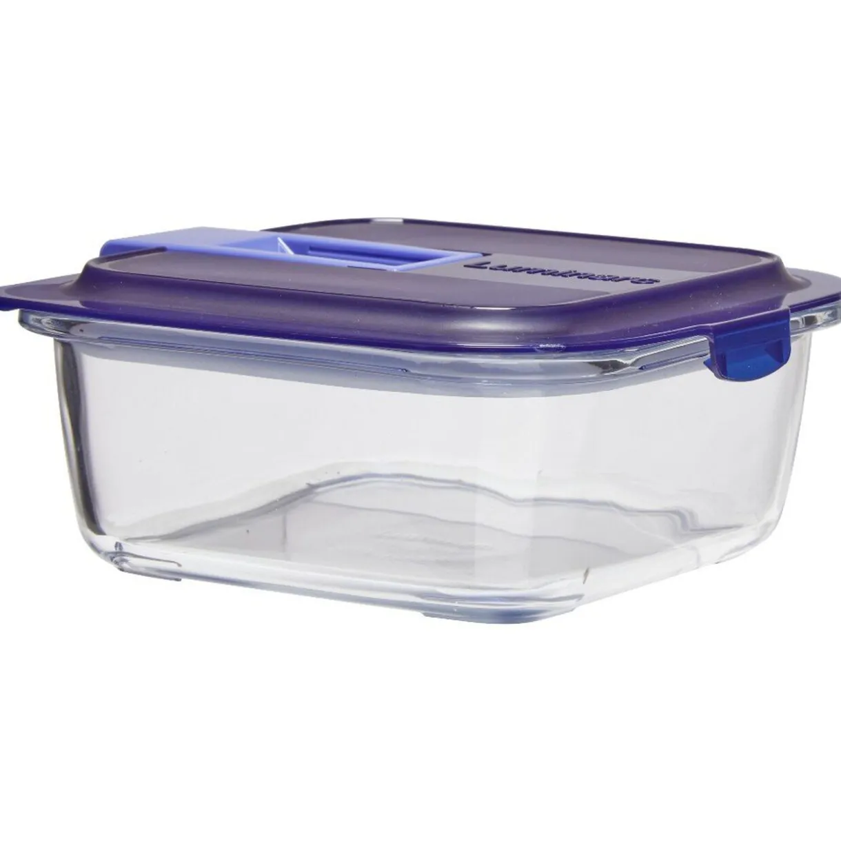 Gifi Boîte alimentaire Luminarc verre Easy Box transparent et vert 76 cl Best