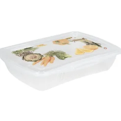 Gifi Boîte alimentaire motif légumes et fruits 1 L x3