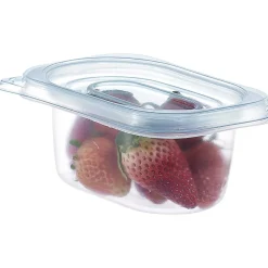 Gifi Boîte alimentaire transparente couvercle bleu x18 Best