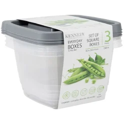 Gifi Boîte conservation plastique 1,36L x3 Online