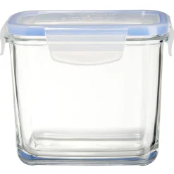 Gifi Boîte de conservation en verre hermétique L14xl11,9xH9,4 cm