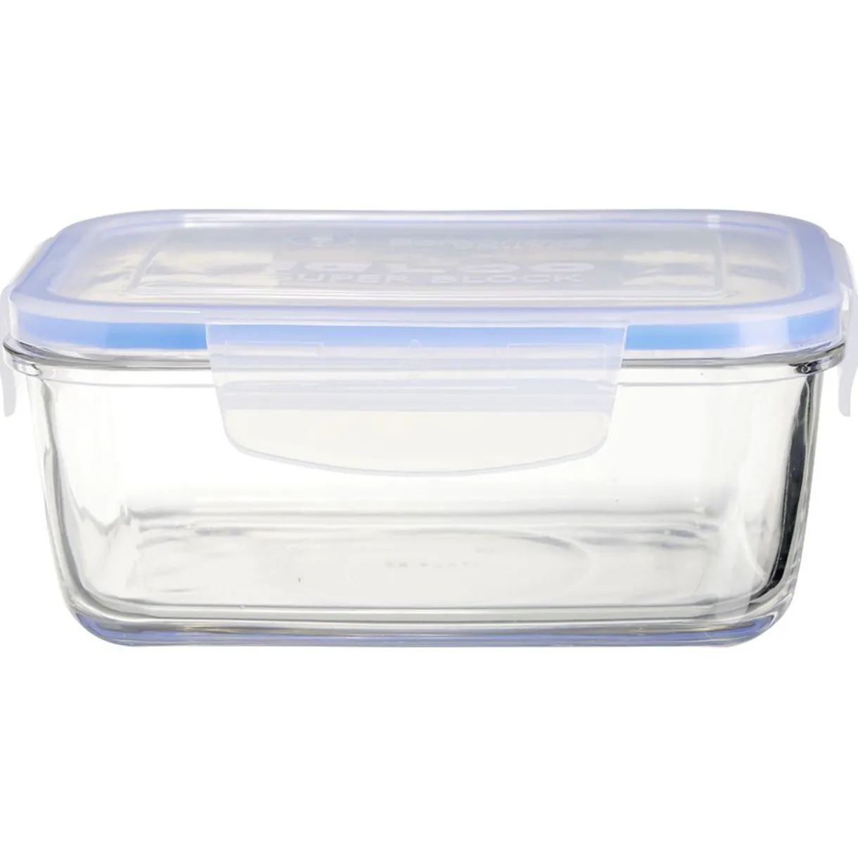 Gifi Boîte de conservation en verre hermétique L17xl12xH8,6 cm