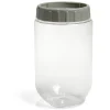 Gifi Boîte de conservation transparente avec couvercle à visser 1L
