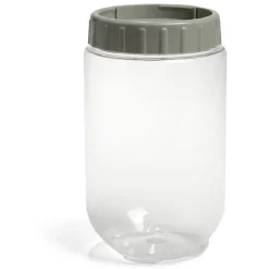 Gifi Boîte de conservation transparente avec couvercle à visser 1L