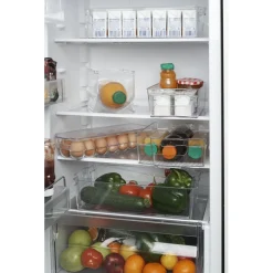 Gifi Boîte de rangement étroite transparente pour réfrigérateur New