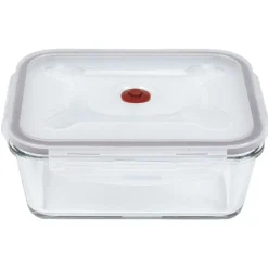 Gifi Boîte hermétique en verre avec couvercle 1,6L