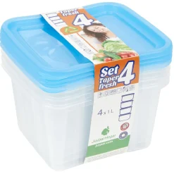Gifi Boîte rangement alimentaire 1,1 L x4 Outlet