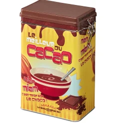 Gifi Boîte rectangulaire en métal le meilleur du cacao