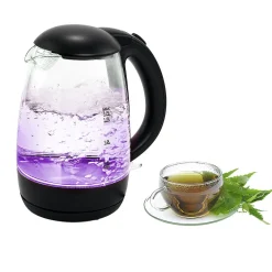 Gifi Bouilloire LED sans fil couleurs variables Homday en verre 1,7 L New