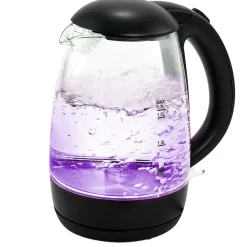 Gifi Bouilloire LED sans fil couleurs variables Homday en verre 1,7 L New