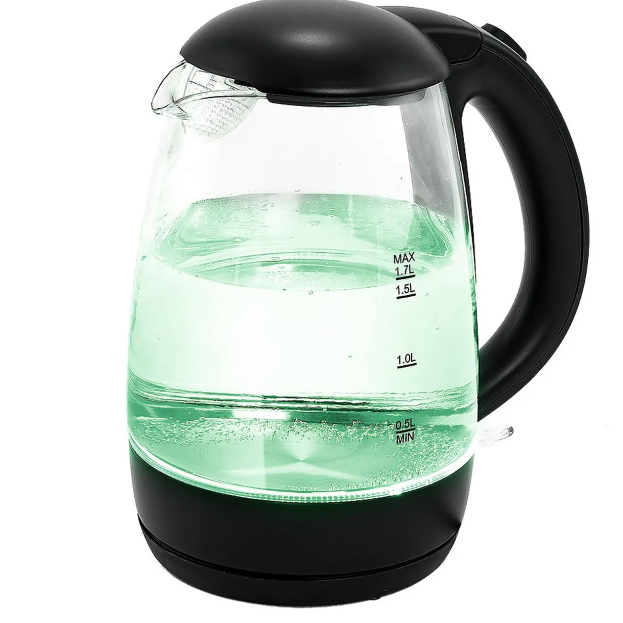 Gifi Bouilloire LED sans fil couleurs variables Homday en verre 1,7 L New
