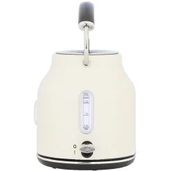 Gifi Bouilloire rétro indicateur température blanc crème 1,7 L Best