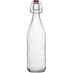 Gifi Bouteille en verre et bouchon coloré